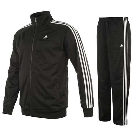 adidas trainingsanzug.schwarz grüne streifen|Trainingsanzuge .